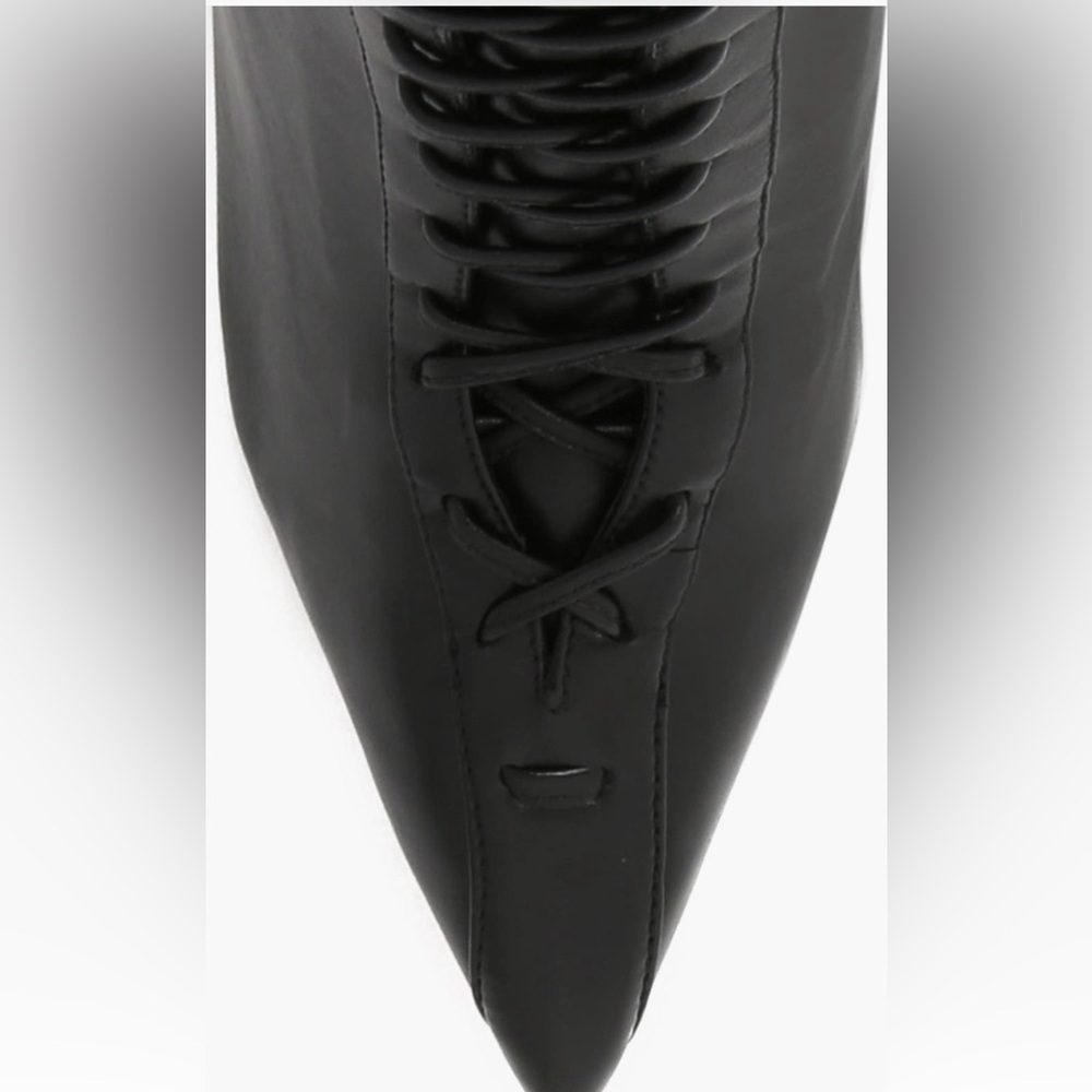 SCHUTZ Black Ankle Booties with Stiletto Heel - Picture 6 of 7